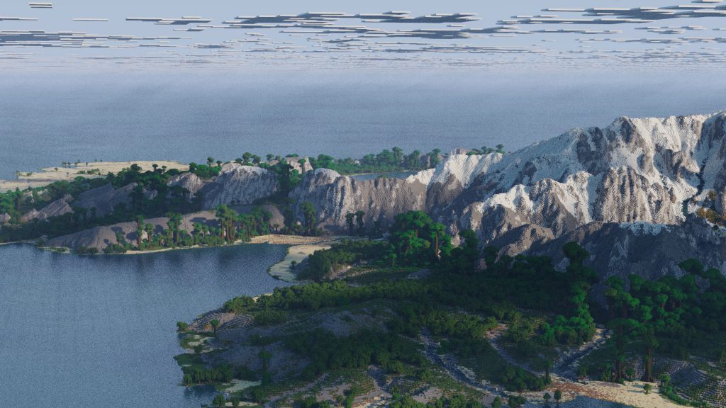 4000 x 4000 Minecraft Map Kanberg by McMeddon