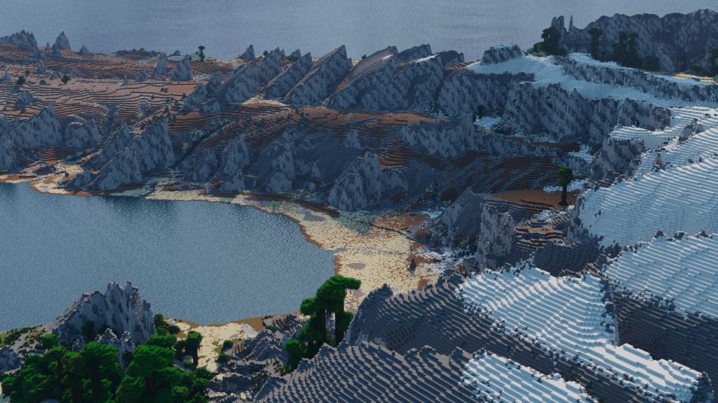 4000 x 4000 Minecraft Map Kanberg by McMeddon