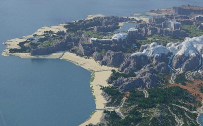 Advent Map [19] Dekan  [4k, Survival, Multibiome, Download: Java & Bedrock]