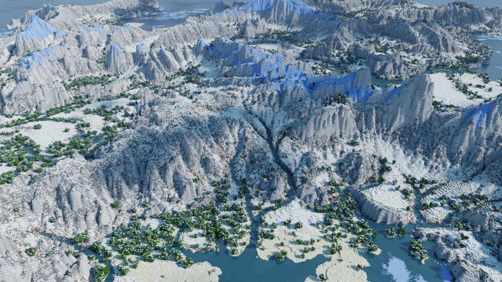 4k Minecraft Map Teron by McMeddon 