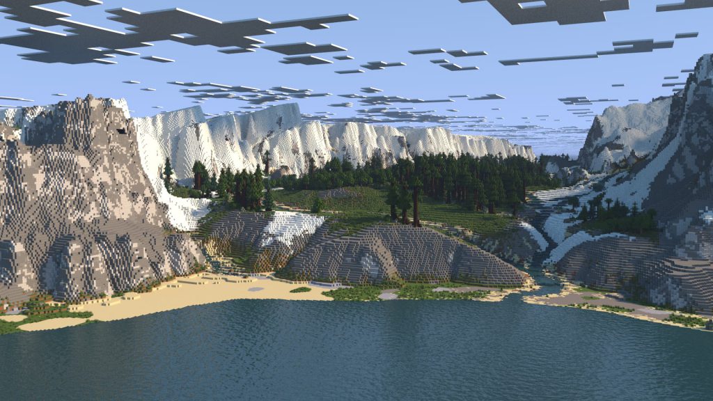 4k Nordic Minecraft Map by McMeddon 