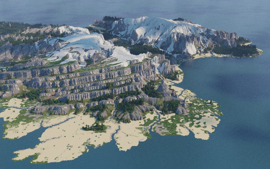 Advent Map [18] Cendar [4k, Survival, Download: Java & Bedrock]