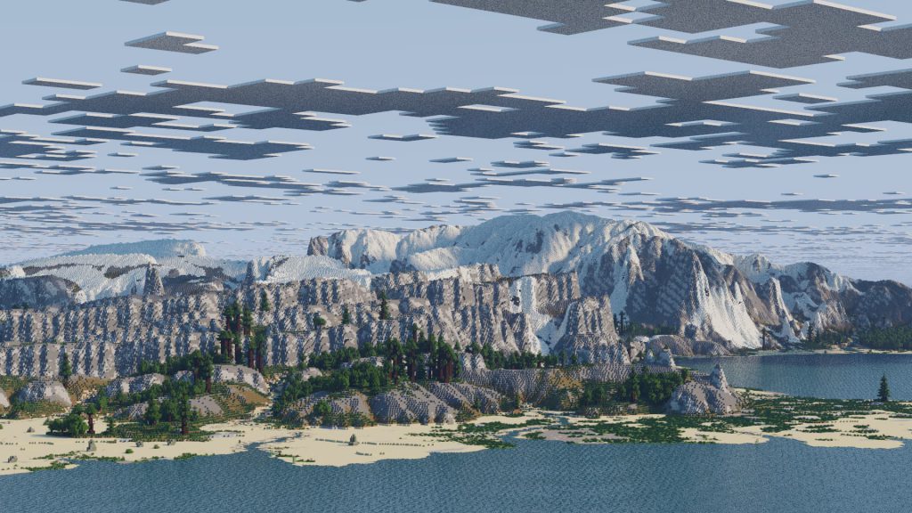 4k Nordic Minecraft Map by McMeddon 