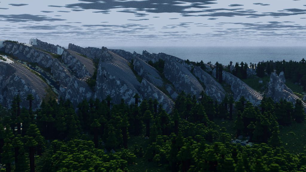 4k Nordic Minecraft Map by McMeddon 