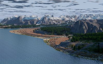 Advent Map [22] Genroll [5k, Download: Java & Bedrock] A Himalaya inspired map