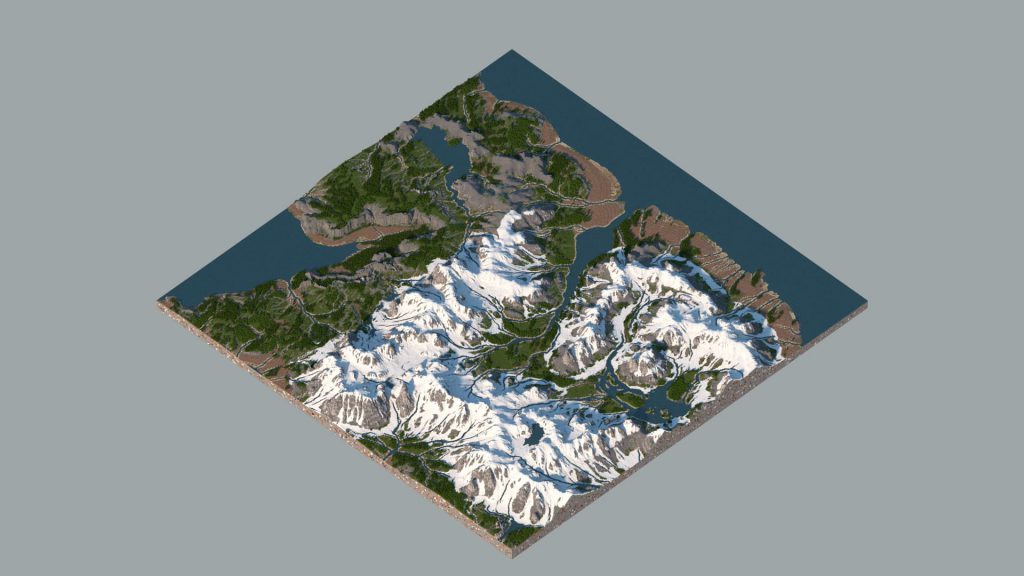 5k Minecraft Map - Genroll - By McMeddon