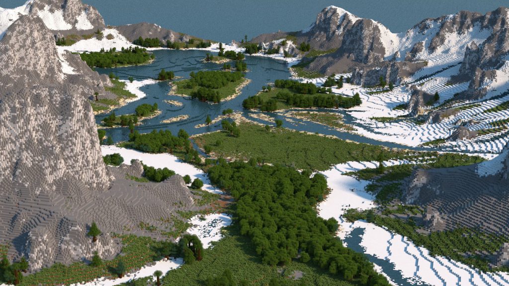 5k Minecraft Map - Genroll - By McMeddon