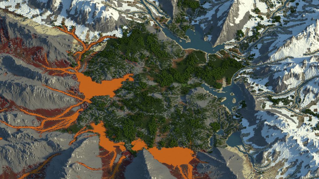 5k Minecraft Map - Itoro - By McMeddon