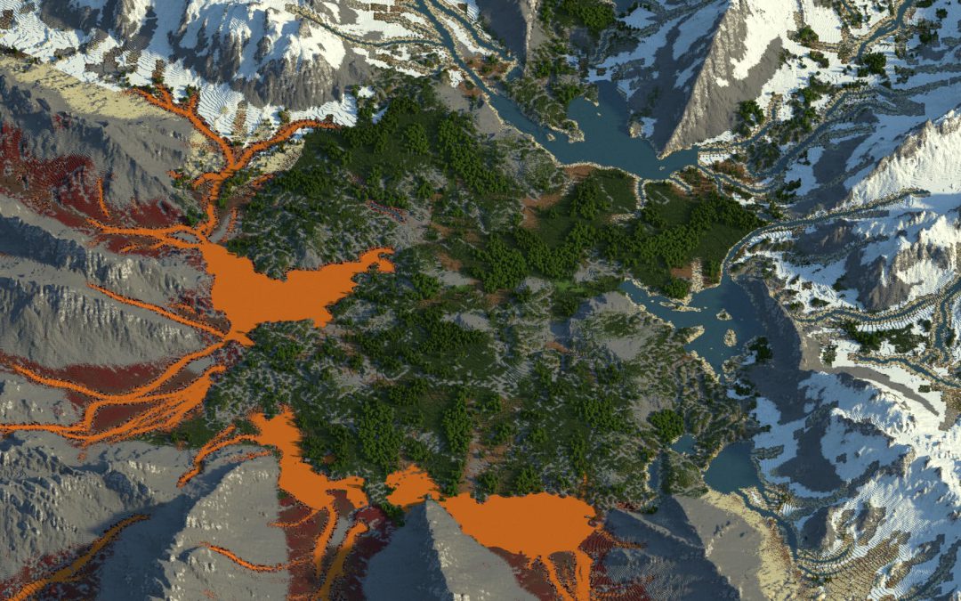 Advent Map [24] Itoro  (Christmas&250Sub Special Map) [5k, Free Download: Java & Bedrock] The Splitted world