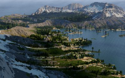 Advent Map [10] Halvion [3k, Survival, Download: Java & Bedrock]