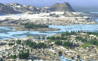 Distordes – A realistic 4K Winter Terrain