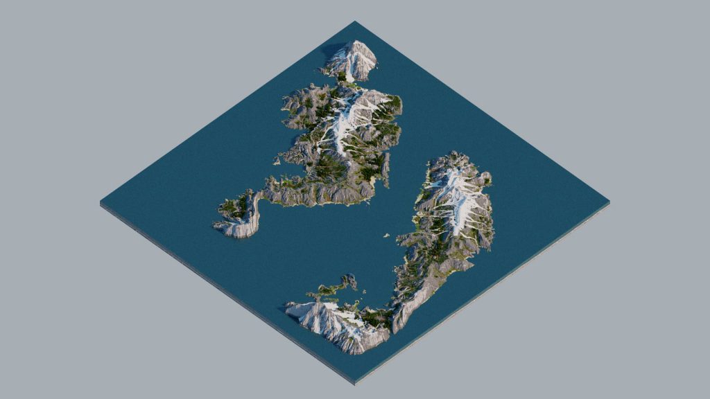 Minecraft 3K Map Allheim by McMeddon
