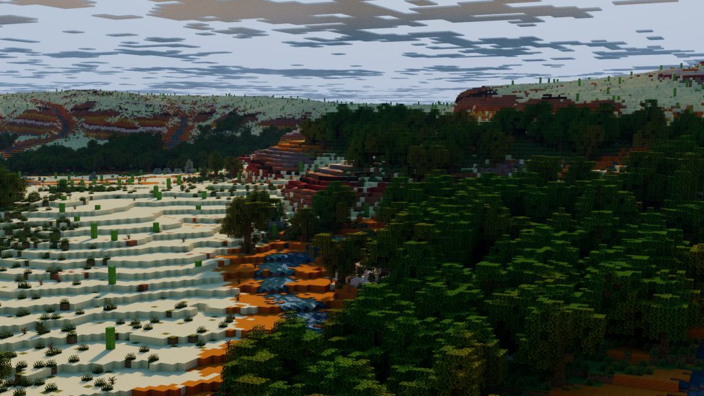 Minecraft Desert Map - Mesotan - by McMeddon