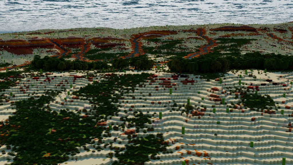 Minecraft Desert Map - Mesotan - by McMeddon