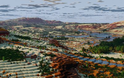 Mesotan  [4k, 1.12 , Survival / RPG Map, Mega Biome Download: Java & Bedrock] The Dry Lands