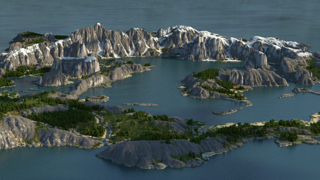 Zion a 4k Minecraft Map by McMeddon