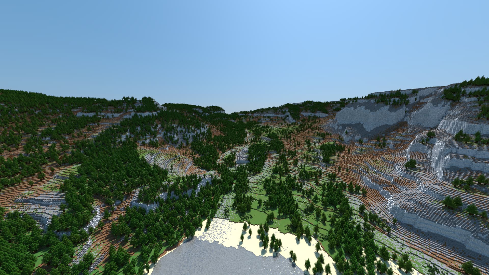 Ixellior - RTX Minecraft Map - From Arctic to Desert Volcano [3k, Download,  1.16+, Java & Bedrock