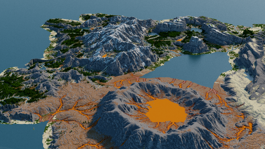 Minecraft Map 5000x5000 Map Feria by McMeddon