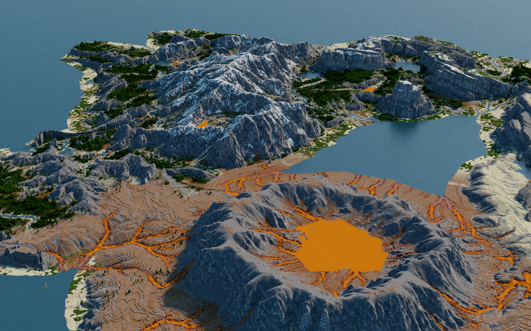 Advent Map [21] Feria [5k, Survival, Multibiome, Download: Java & Bedrock]