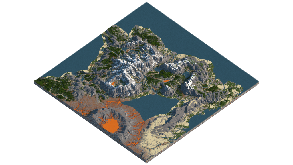 OverviewMinecraft Map 5000x5000 Map Feria by McMeddon